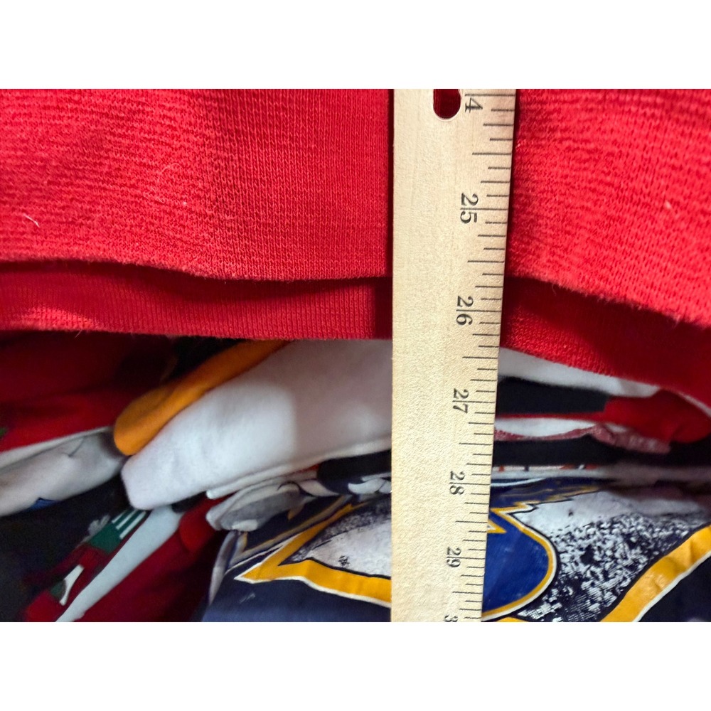 Vintage y2k US Marine Corps Proud Mom Sweatshirt Red XL USMC Military Pullover - Picture 6 of 7
